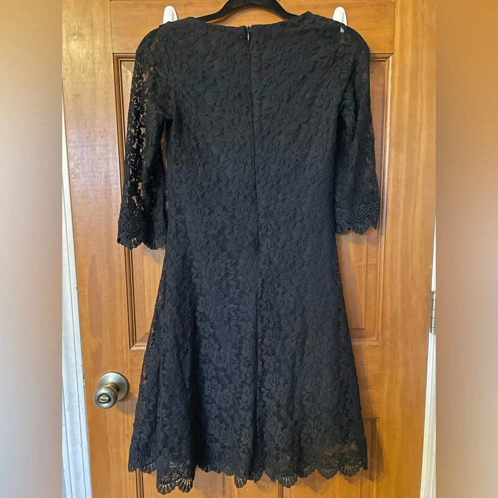 Grace Karin Black Lace Long Sleeve Dress